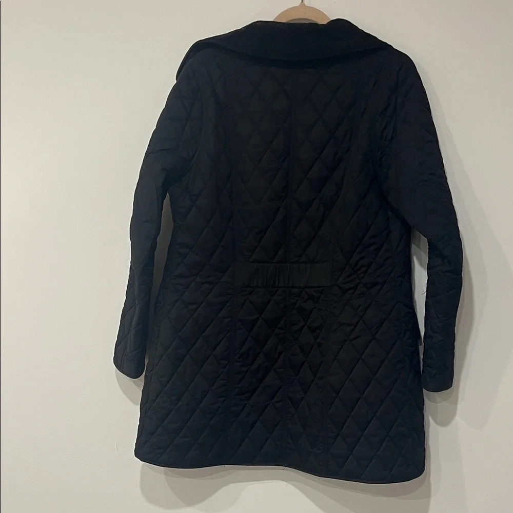 Barbour Black Quilted Utility Jacket - Picture 4 of 4